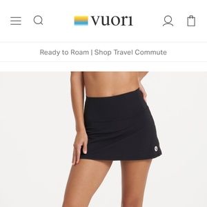 NWOT Vuori volley skirt